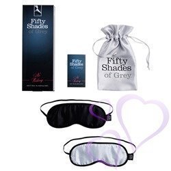 50 Shades of Grey Soft Blindfold Twin Pack