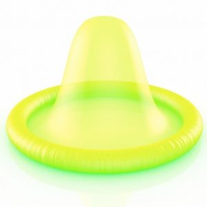 Amor Fluorescent Pimeässä Hohtava Kondomi 5 Kpl