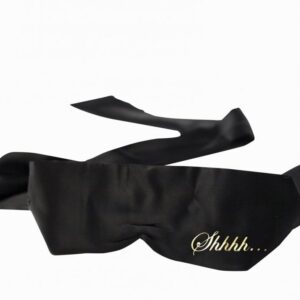 Bijoux Indiscrets Shh.. Blindfold Musta Seksilelu