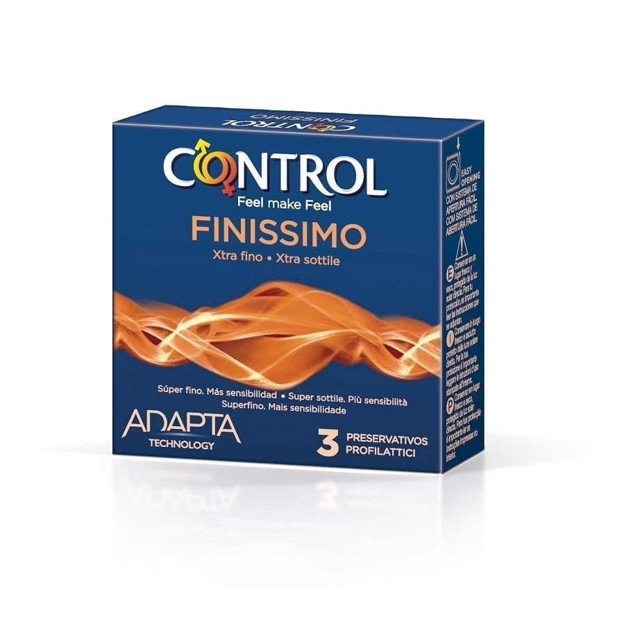 Control Finissimo Kondomi 3 Kpl