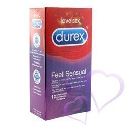 Durex Feel Sensual- kondomi 12kpl