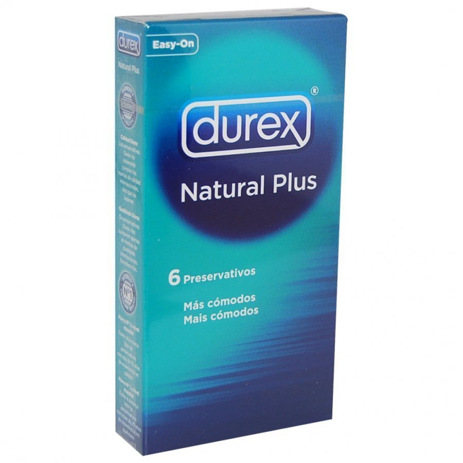 Durex Natural Plus Kondomi 6 Kpl