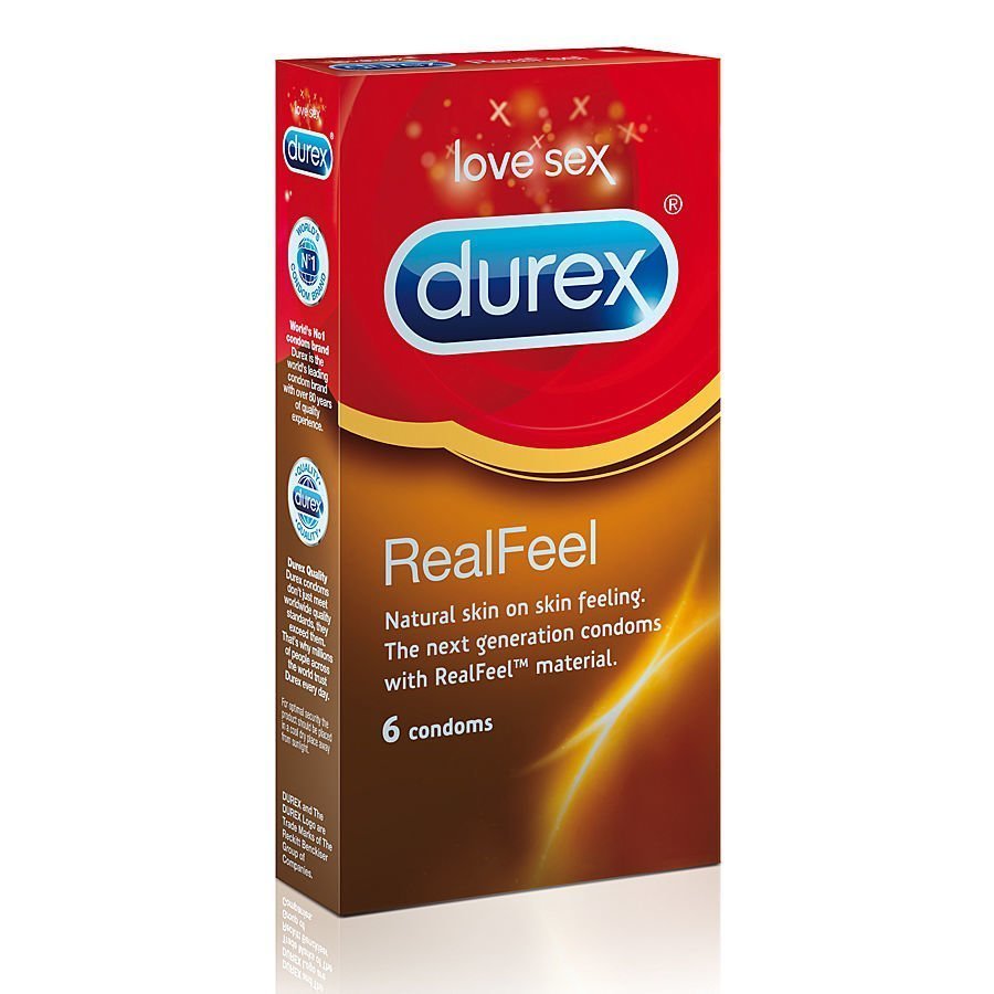 Durex Real Feel Lateksiton Kondomi 12 Kpl
