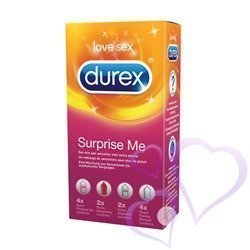 Durex Surprise Me Kondomit 12kpl