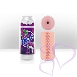 Fleshlight Sex in a Can Jack's Soda Grape Soda