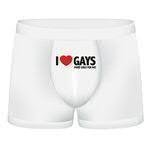 Funny Boxers - I Love Gays