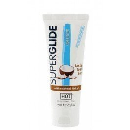Hot Superglide Coconut Water Based Lubricant 75ml