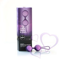 Key by Jopen Stella II Kegel Ball Set Violetti