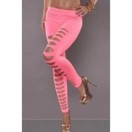 Legginsit Punk Cut Rosa