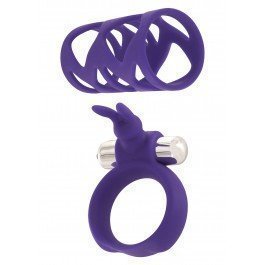 Lila Tickler Bunny Ring Set
