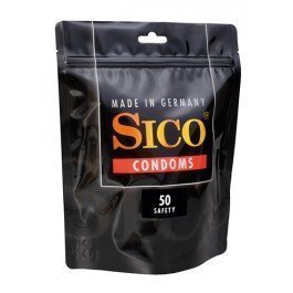 Liukastetut Sico 49 Mm Kondomit 50 Kpl