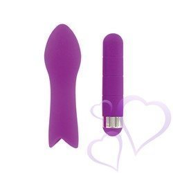 LoversPremium O-Bullet with Sleeve Purple