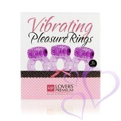 LoversPremium Pleasure Rings Liila (3 kpl)