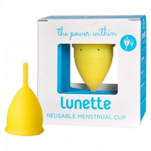 Lunette Menstrual Cup Yellow