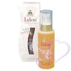 Lylou Kissable Massage Gel Lämpiävä Hierontageeli Tangerine Lime