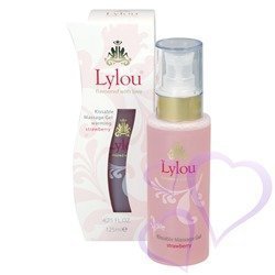 Lylou Kissable massage Gel Lämpiävä Hierontageeli Strawberry