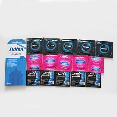 Mediumkokoiset kondomit 20 kpl