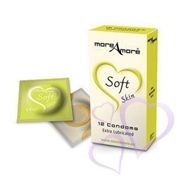 MoreAmore Soft Skin Kondomi 12kpl