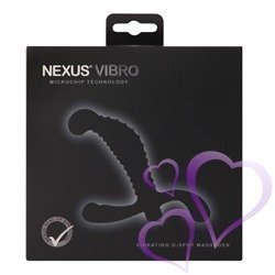 Nexus Vibro Miehinen anaalisauva ja G-pistetyydytin vibralla musta