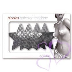 Nippies Nännitarrat Hopeiset tähdet