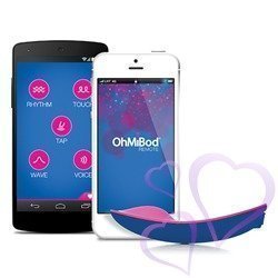 OhMiBod blueMotion Sovelluksen kautta hallittava intiimihieroja
