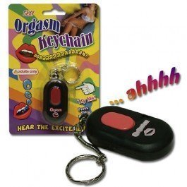 Orgasm Key Chain Ääntelevä Avaimenperä.
