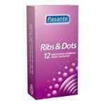 Pasante - Ribs & Dots Kondomi