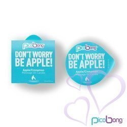 PicoBong Apple & Cinnamon Massage Oil Candle