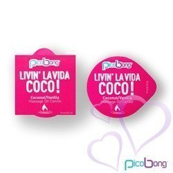 PicoBong Coconut & Vanilla Massage Oil Candle