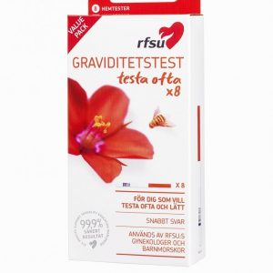 Rfsu Pregnancy Test Raskaustesti 8-Paketti