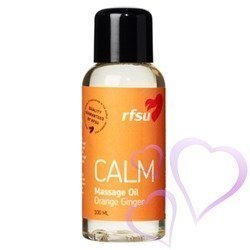 Rfsu calm hierontaöljy appelsiini inkivääri 100ml