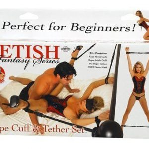 Rope Cuff & Tether Set Seksivälinepakkaus
