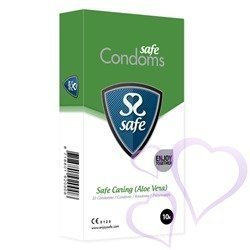 Safe Safe Caring (Aloe Vera) kondomit 10kpl