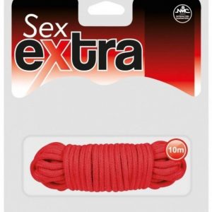 Sex Extra Sidontaköysi Punainen 10m