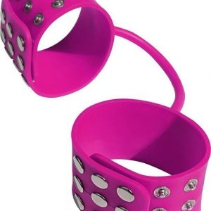 Silicone Handcuffs Pink
