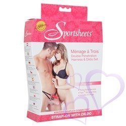 Sportsheets Sedeux Menage a Trois Harness & Dildo Set