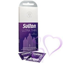 Sultan ultra thin kondomi / 5 kpl