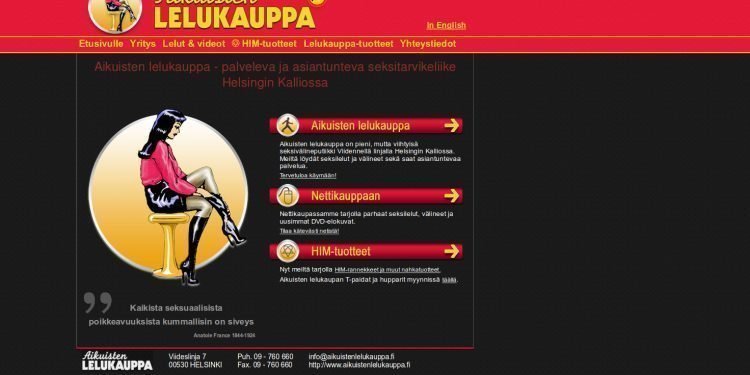 Aikuisten Lelukauppa