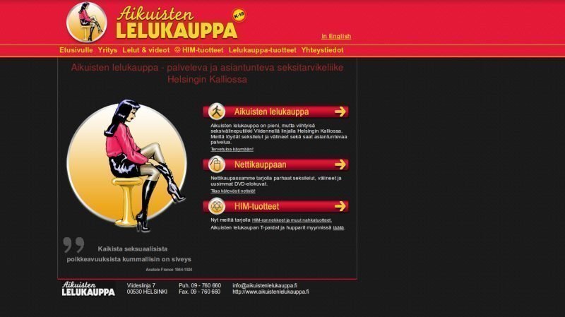 Aikuisten Lelukauppa