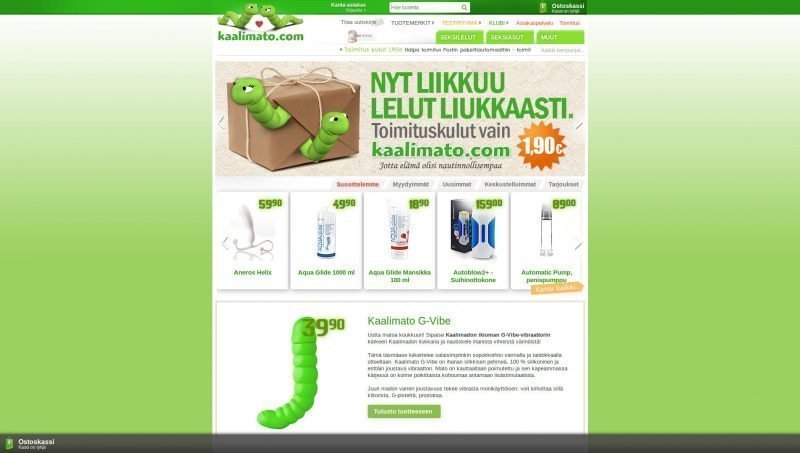 Kaalimato.com - Seksikauppa24.fi